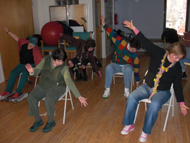 Yoga in Chairs